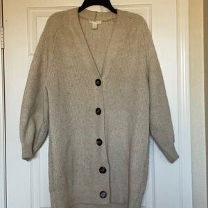 H&M Tan Cardigan